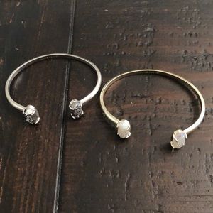 Kendra Scott Druzy Cuff Bracelets individual or set of 2